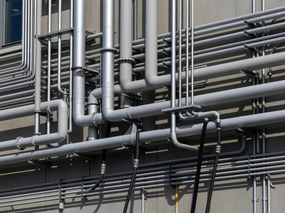 Pipes and drainage lines